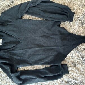 Abercrombie black sweater body suit